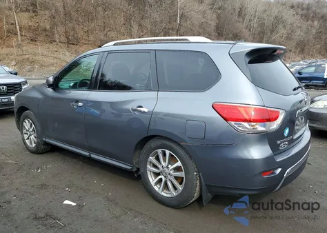 2015 Nissan Pathfinder S from USA, damaged, VIN 5N1AR2MM7FC711829